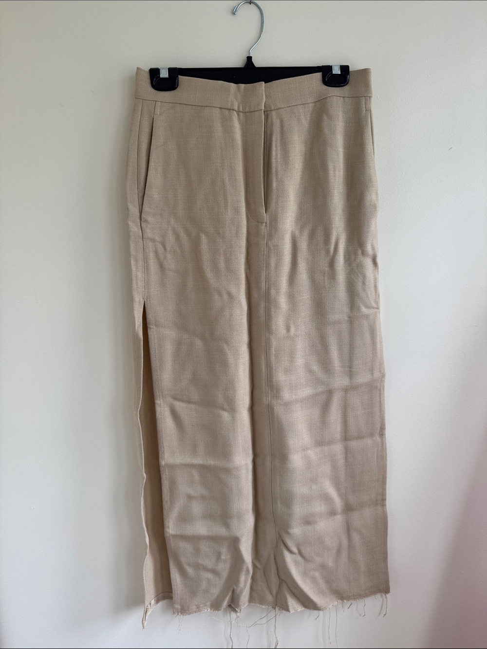 COS Beige-Tone Tailored Trousers